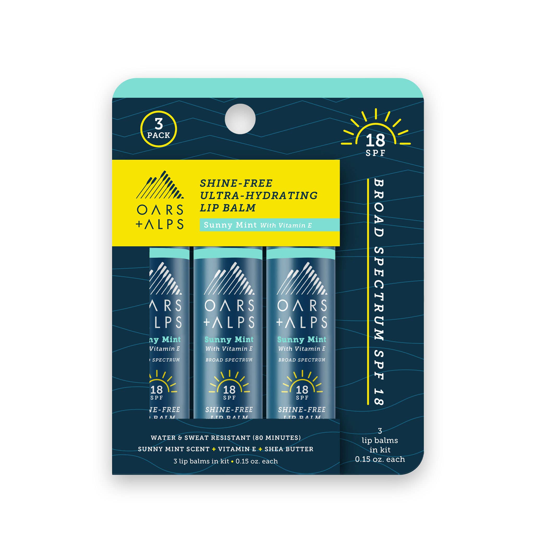 Shine-Free SPF 18 Men's Lip Balm