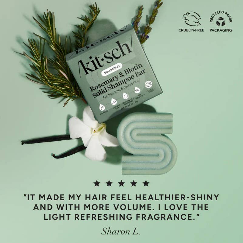 Rosemary & Biotin Volumizing Shampoo Bar