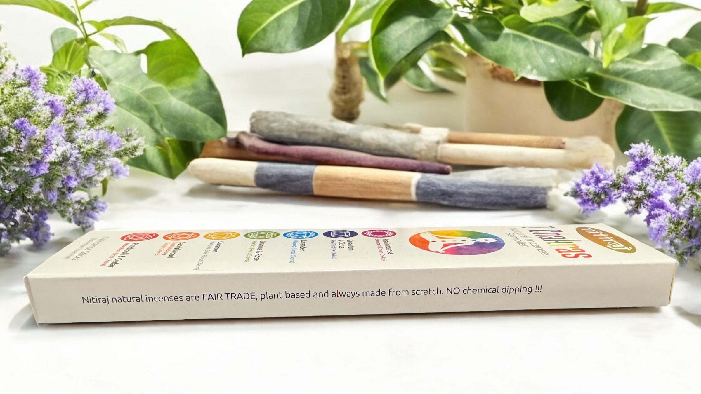 7 Chakra Incense Sample Pack