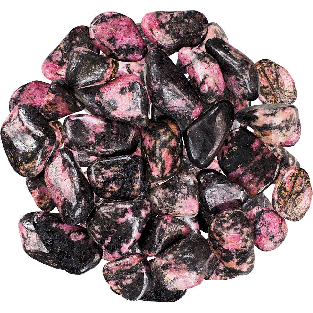 Rhodonite Tumble Grade A - AK Untamed