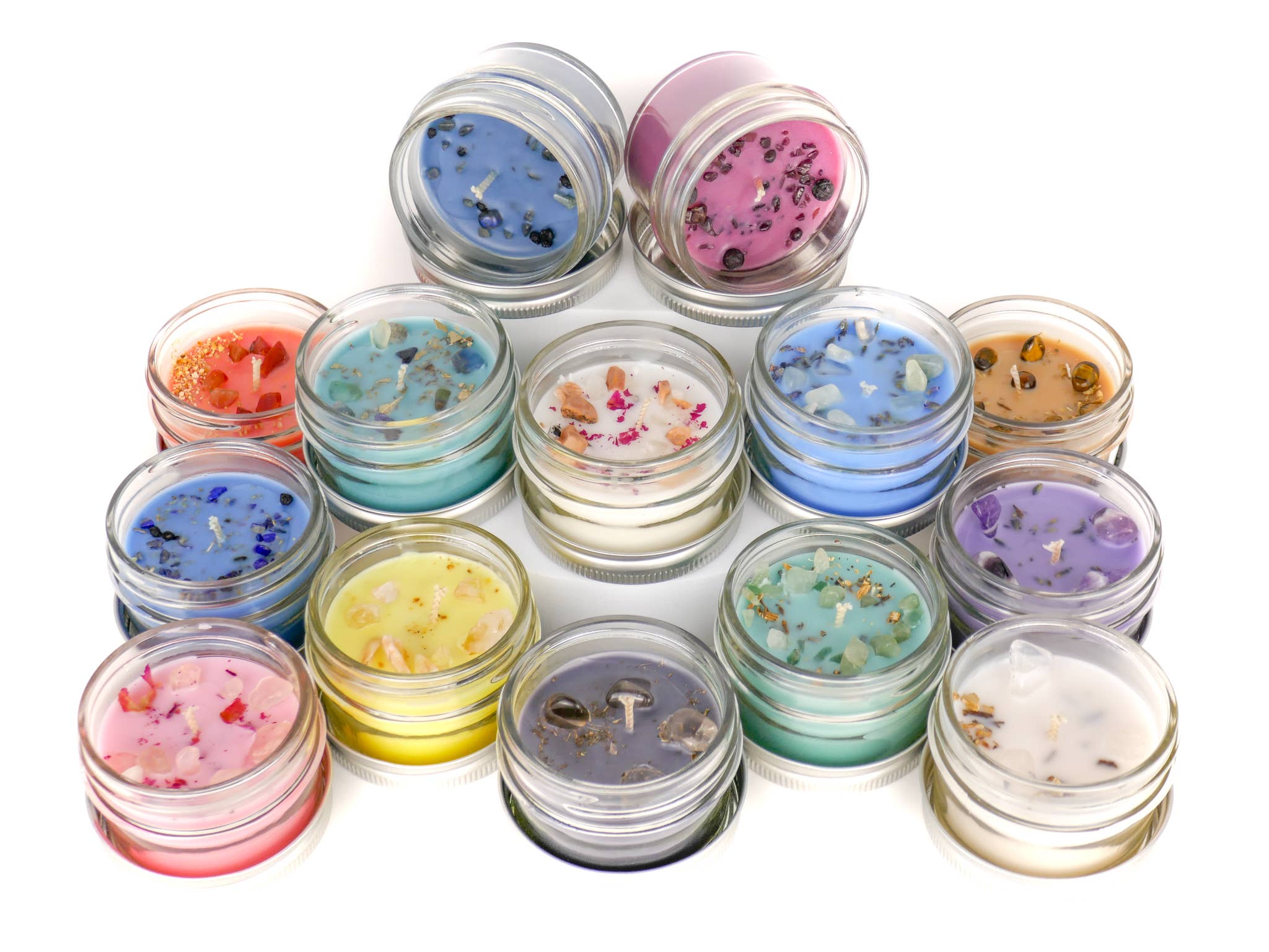 Crystal & Herb Candle - Carnelian